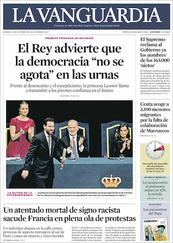 Portadas Lionel Messi Premio Princesa de Asturias