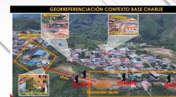 Las autoridades colombianas intensifican investigaciones para desmantelar las redes clandestinas vinculadas a la producción y traslado de explosivos en el departamento del Cauca - crédito Captura de Video Noticias RCN