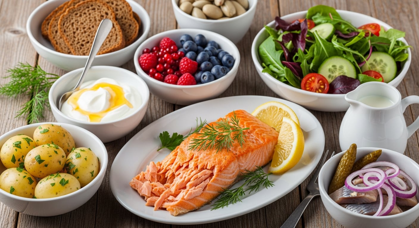 El modelo nórdico de alimentación destaca por su flexibilidad, accesibilidad y adaptabilidad a diferentes regiones y presupuestos (Imagen Ilustrativa Infobae)