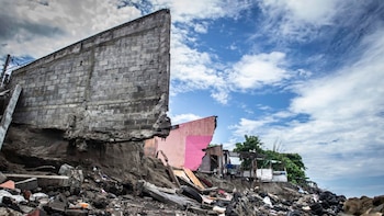 El mar ha avanzado como