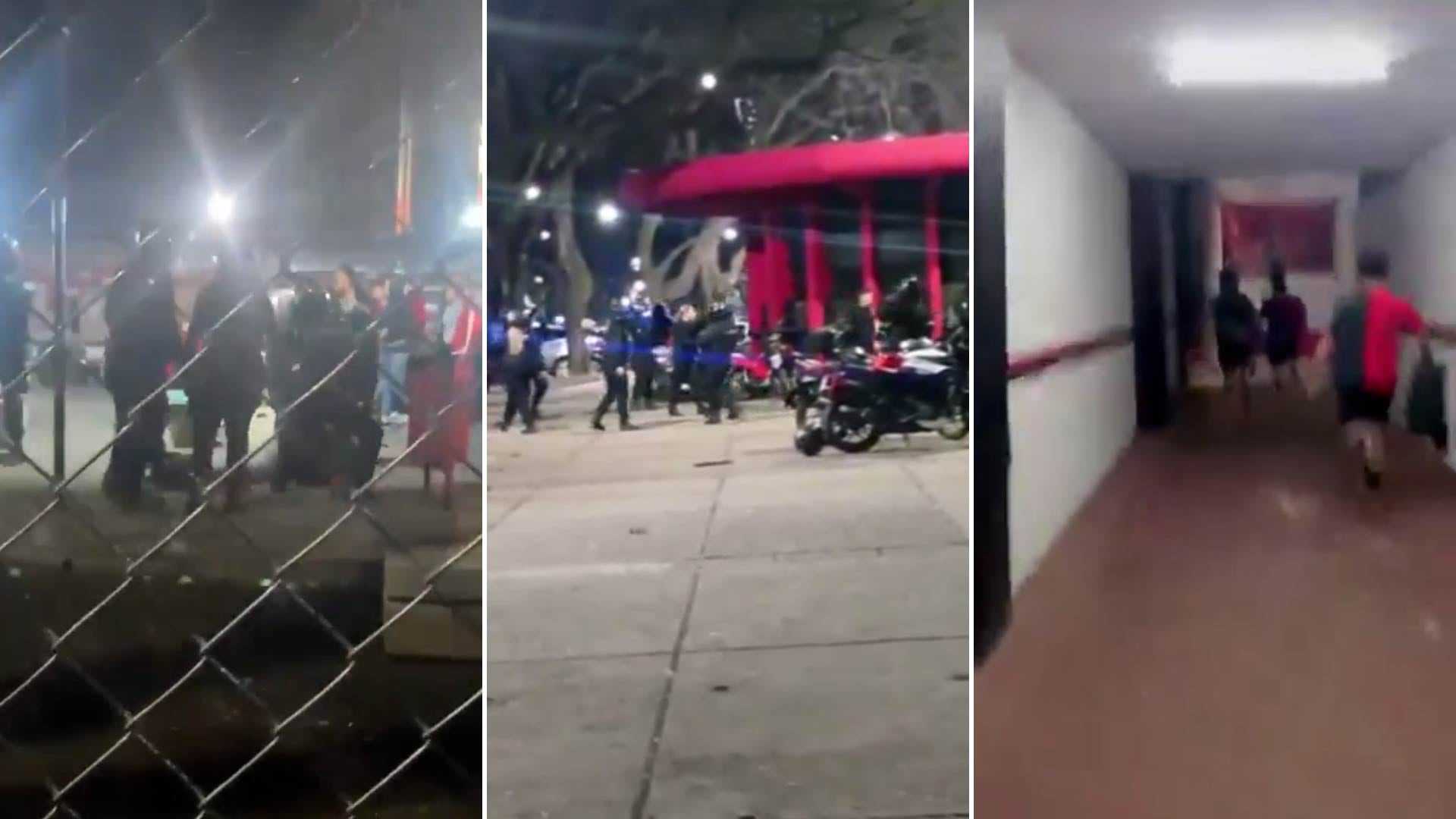 Hinchas de Newell's Old Boys y efectivos policiales protagonizan enfrentamientos en las inmediaciones del estadio