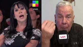 Escandaloso cruce en vivo de