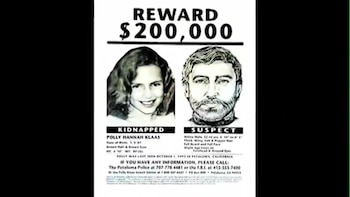 La actriz Winona Ryder, nacida y criada en Petaluma, ofreció una recompensa de 200.000 dólares durante la búsqueda de Polly Klaas (Captura "The Story of Polly Klaas")