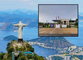 Marihuana tipo "creepy" con destino a Brasil fue incautada en una operación militar - crédito Jimmy Nomesqui / Infobae