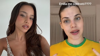 Emilia Mernes le cumplió el sueño a una fanática: “Contratada”