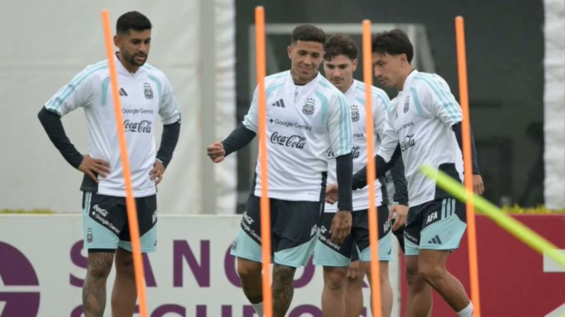 Argentina se pone a punto para su partido amistoso contra Bolivia. - Crédito: AFA