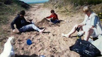 Una postal que atesora, del