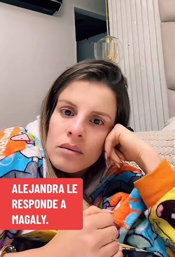 Alejandra Baigorria responde con firmeza