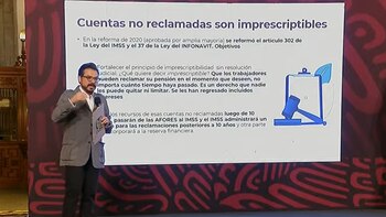 Zoé Robledo presentó el total