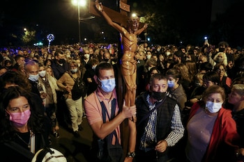 El Vía Crucis en Rosario