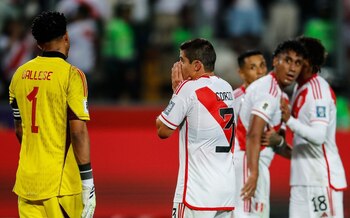 La selección peruana se mantuvo