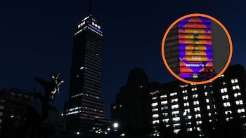 Torre Latinoamericana se ilumina por