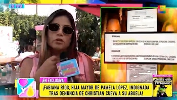 “Sigo curando ese dolor”: hija de Pamela López se quiebra al hablar de Christian Cueva. Captura: Amor y Fuego.