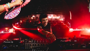 Mariano Mellino en las bandejas