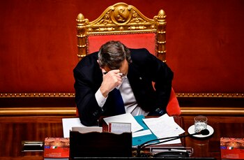 El presidente del Gobierno italiano,