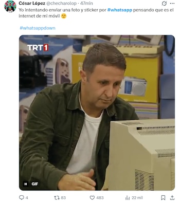 memes caída whats México