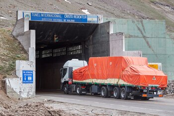 El paso Cristo Redentor, que
