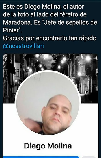 Molina fue escrachado en las