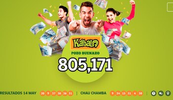 Kábala: video del último sorteo