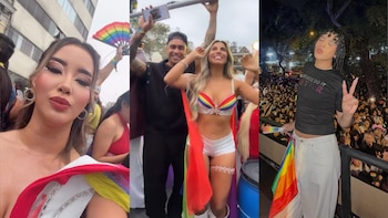 Xiomy Kanashiro, Leslie Shaw, Gabriela Herrera, Diego Chávarri y Valentino se sumaron a la Marcha del Orgullo 2026: fotos y videos