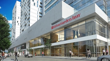 El moderno hotel de la