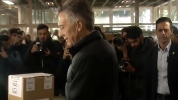 Voto Mauricio Macri.