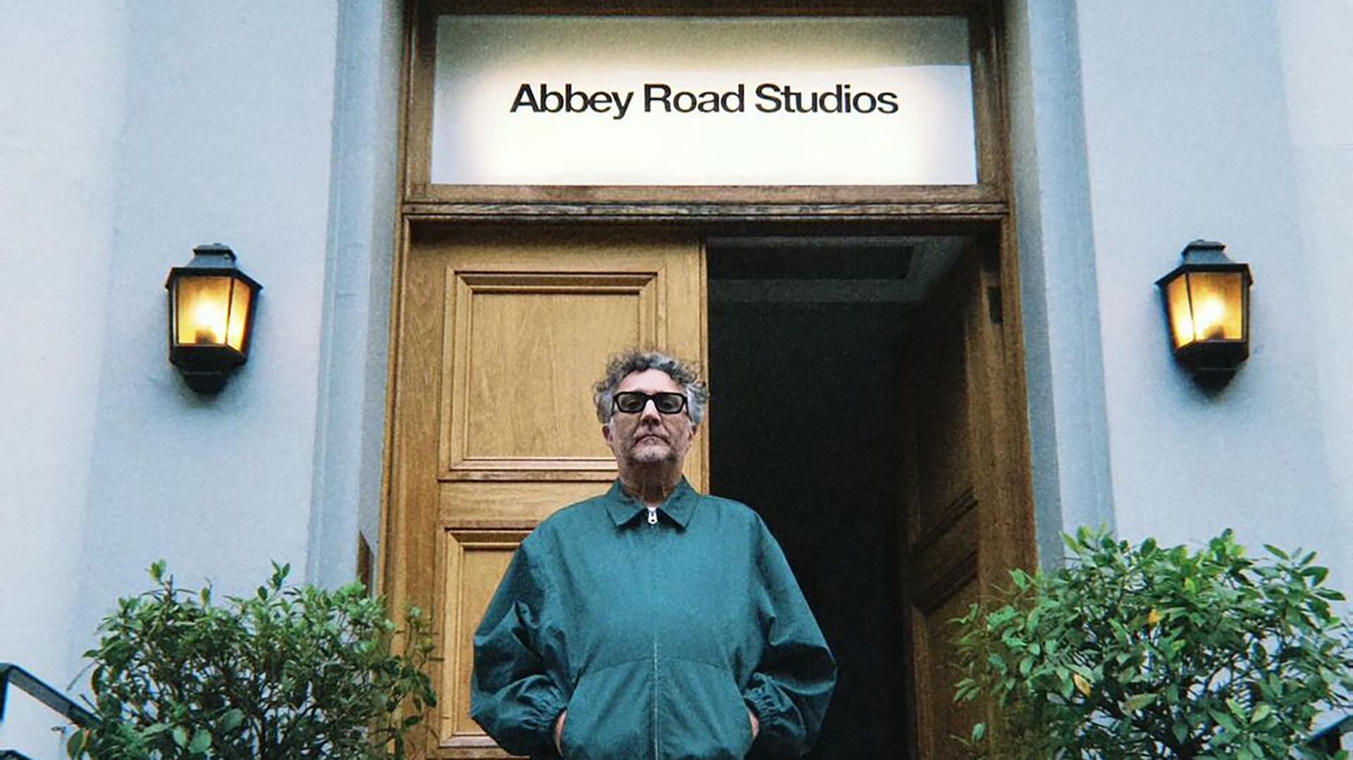 Fito Páez en Abbey Road Studios, donde grabó Novela