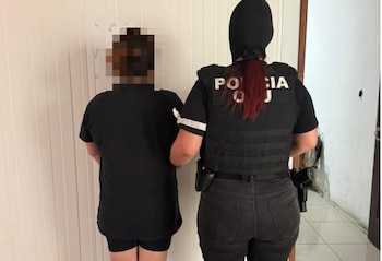 Los puntos de venta de droga estaban ubicados en las cuadras aledañas al hotel utilizado por la banda. Cortesía: OIJ