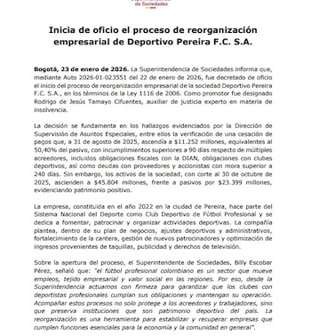 El Deportivo Pereira F.C. S.A.