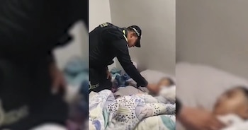 El menor abandonado fue rescatado