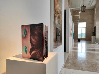 Libro con obra de la