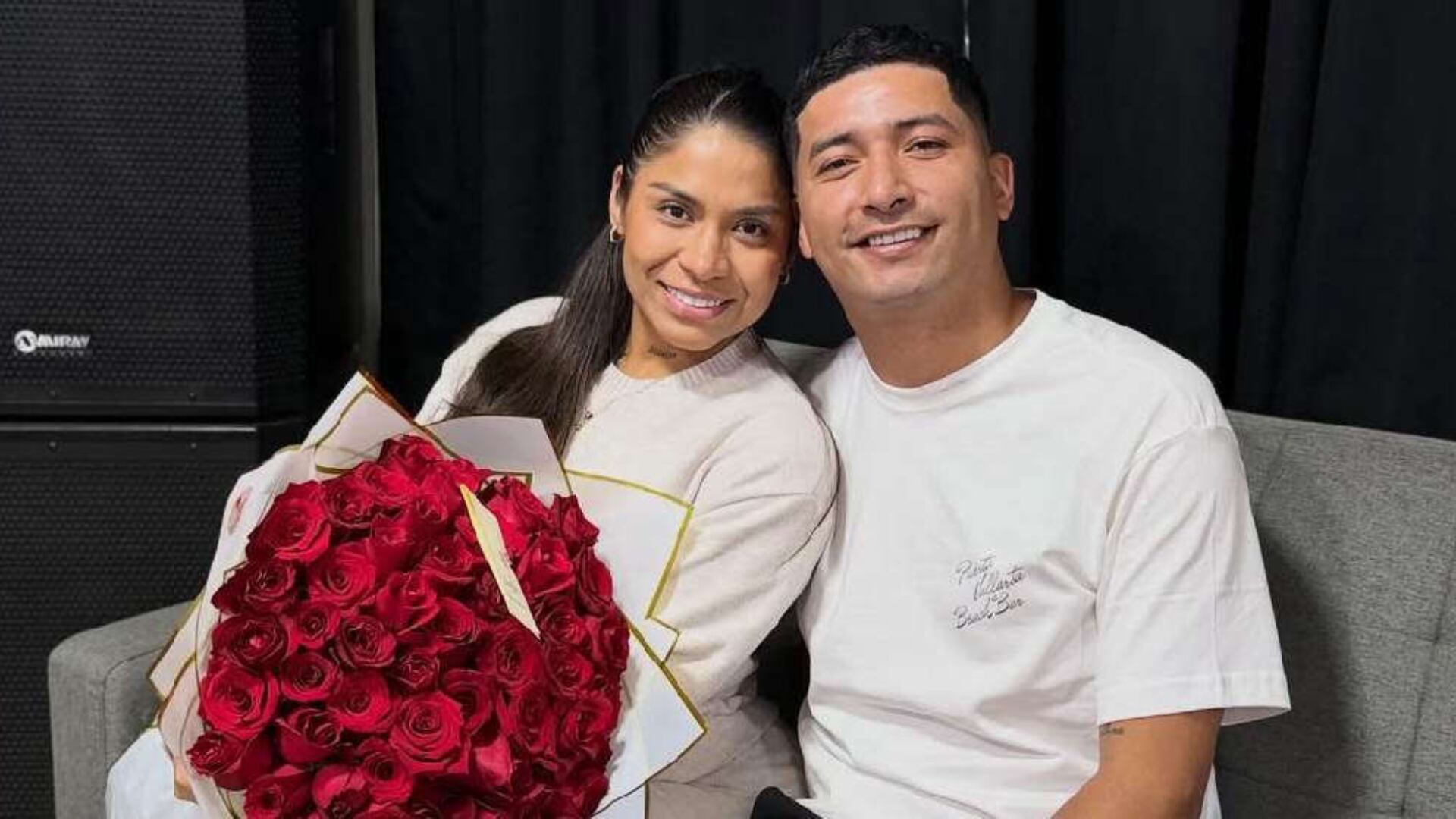 Masiel Málaga y ‘Churrito’ Hinostroza confirman que no están separados.