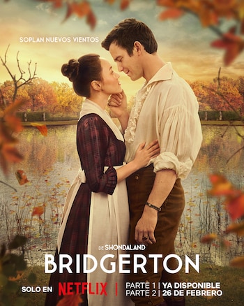 El póster oficial de Bridgerton