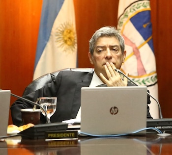 Sesión del plenario - Comisiones Acusación y Disciplina. Fuente: Consejo de la Magistratura
