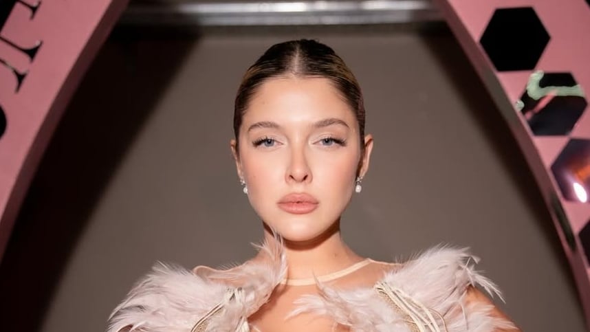 Sofía Gonet deslumbra a sus seguidores con un look de vedette en un evento (Instagram)