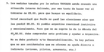 Detalle de documento que relataba