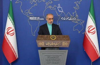 17/04/2023 El portavoz del Ministerio de Exteriores de Irán, Naser Kanani
POLITICA
Europa Press/Contacto/Iranian Foreign Ministry