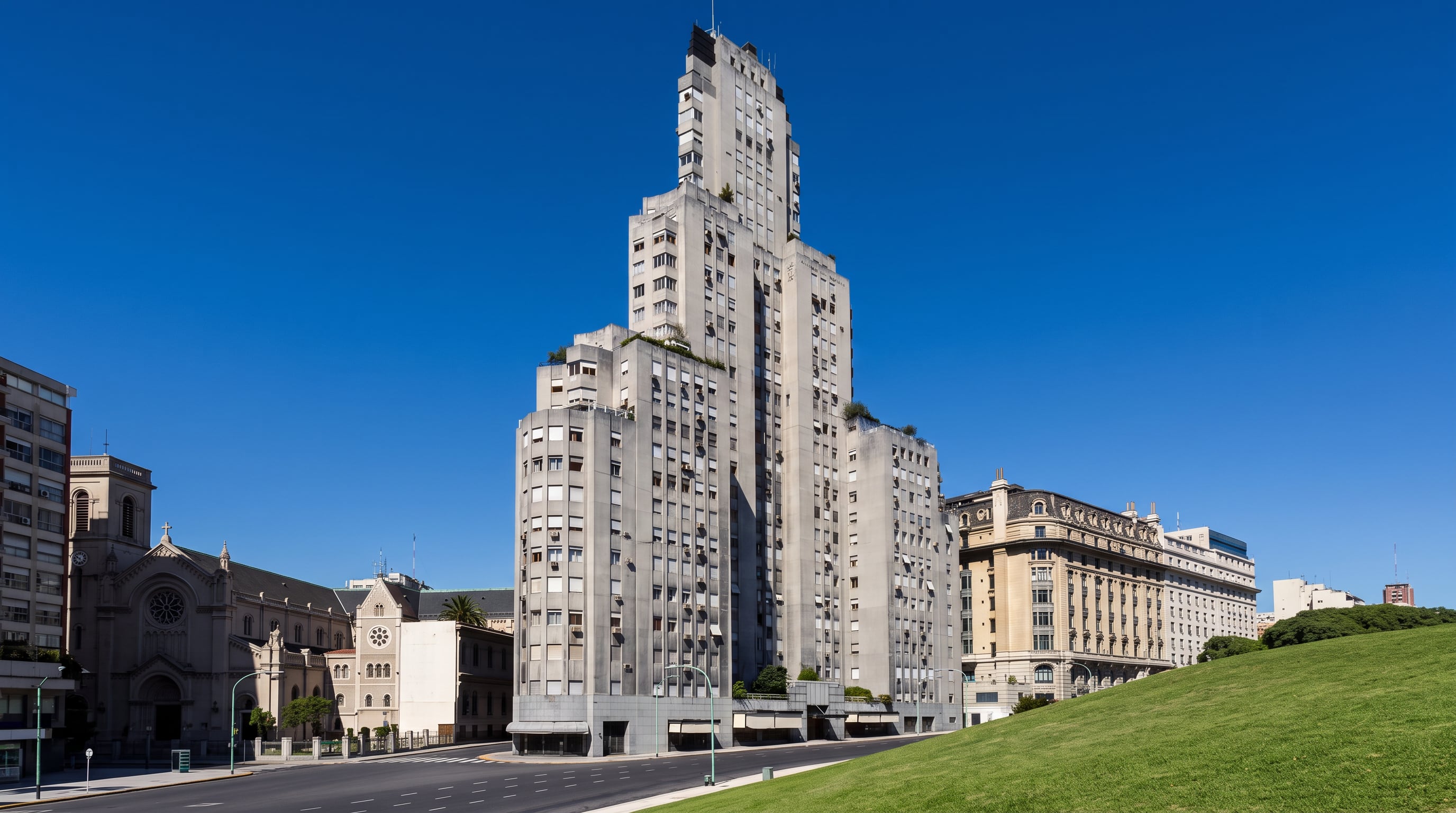 El Kavanagh, en el barrio de Retiro, fue durante once años el edificio más alto de Latinoamérica