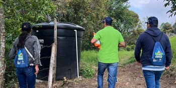 En caso de que sea seleccionado como beneficiario para el fortalecimiento del acueducto, deberá que cumplir con unos parámetros para que funcione adecuadamente - crédito Gobernación de Cundinamarca