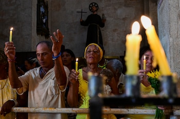Virgen de la caridad y día de Oshún en La Habana, Cuba