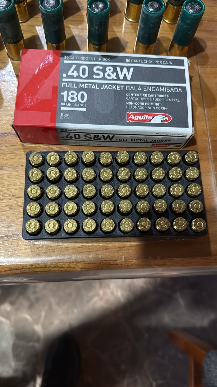 En los operativos también se secuestraron municiones de distintos calibres