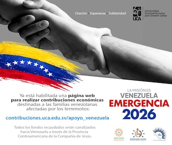 Comunidad educativa y Jesuitas organizan ayuda para afectados por los terremotos en Venezuela
(Cortesía UCA)