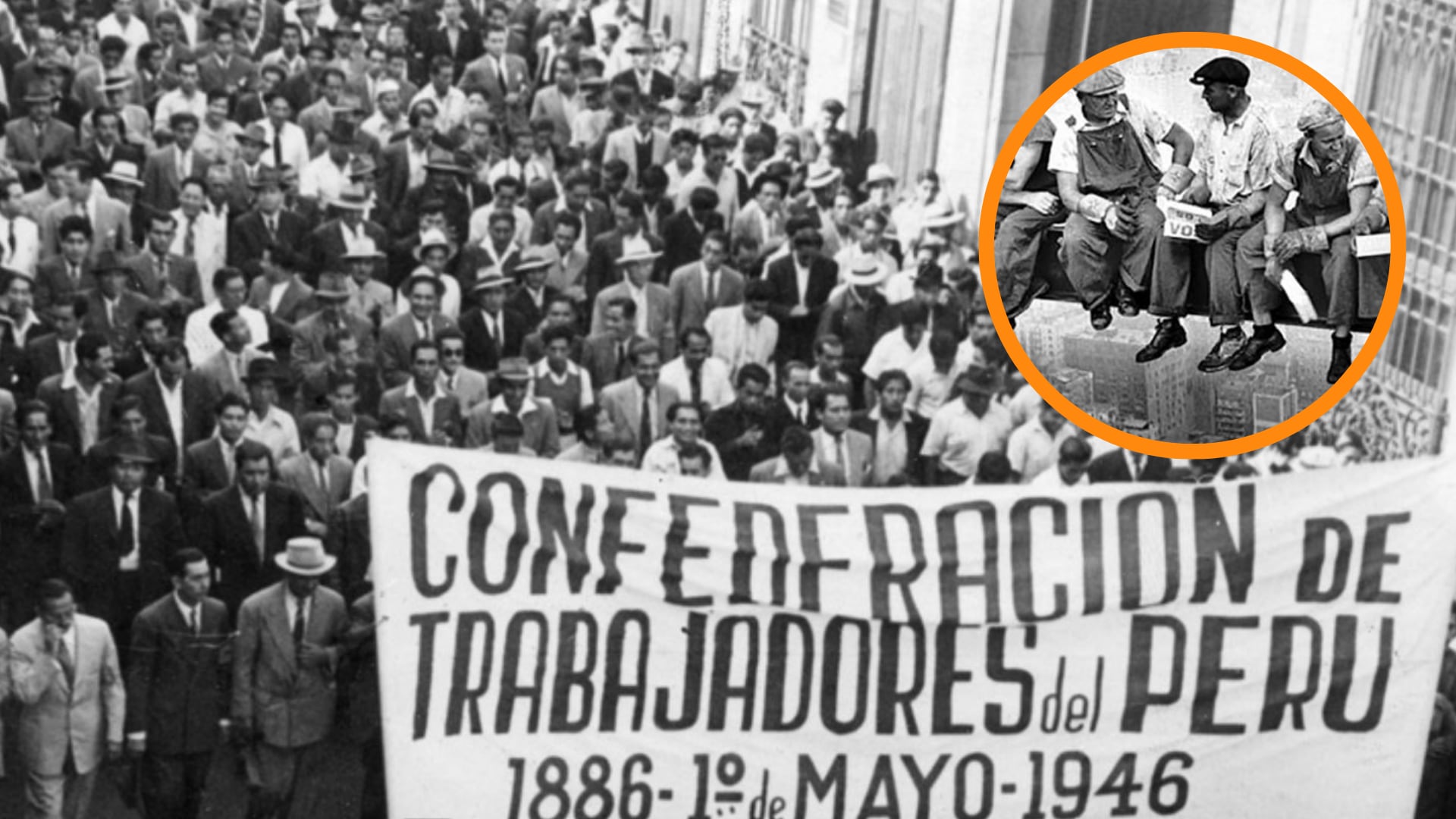 Desde las primeras movilizaciones de los obreros hasta la institucionalización del feriado, el 1 de mayo refleja la conquista de derechos fundamentales para los trabajadores peruanos. (Composición Infobae: El Peruano)