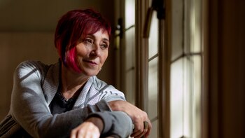 Elia Barceló y Adam Higginbotham