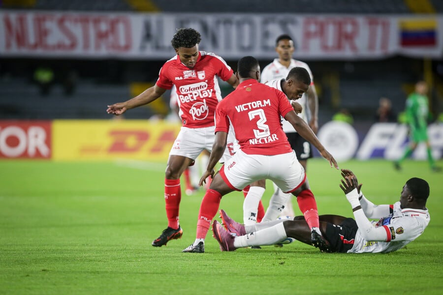 Caracas vs. Santa Fe EN VIVO - ‘playoffs’ de la Copa Sudamericana: siga el minuto a minuto del partido del “León”