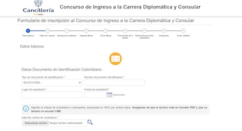 Las inscripciones para la carrera diplomática están abiertas del 17 al 24 de abril de 2026 y se realizan exclusivamente en el portal www.cancilleria.gov.co - crédito Cancillería