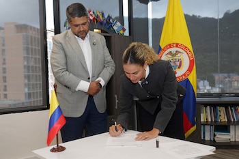 La llegada de Ricardo Torres Castro al Sena coincidió con la atención estatal al terremoto del 10 de agosto que afectó a miles de familias en Colombia - crédito MinTrabajo