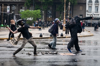 5° Marcha Federal Universitaria - Congreso - Incidentes