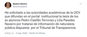 Tesis Pedro Castillo