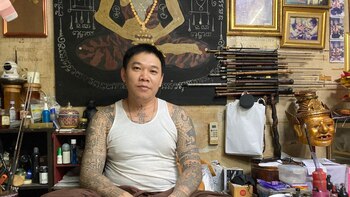 Tatuajes tailandeses Sak Yant, arte